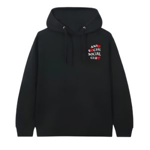 ASSC X COMME Des GARCONS -huppari, musta