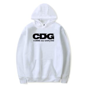 CDG Comme Des Garcons -huppari, valkoinen