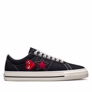 Converse CDG One Star Low Top (Noir)