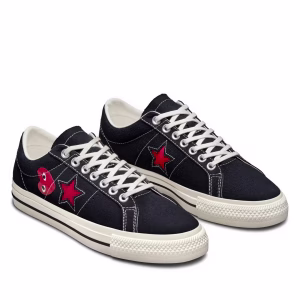 Converse CDG One Star Low Top (Noir)