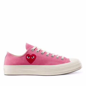 Converse CDG Spring Low Top (rose)