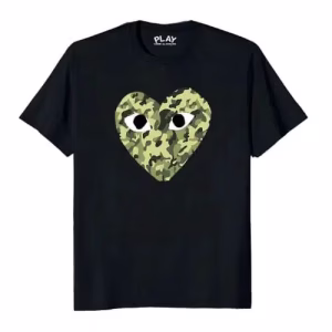 Comme des Garcons Heart Camo T-shirt