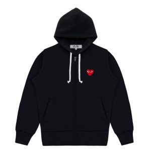 CDG Play Comme des Garçons vetoketjuhuppari