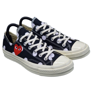 Play Comme des Garçons Chuck 70 Low Polka Dot (Noir)