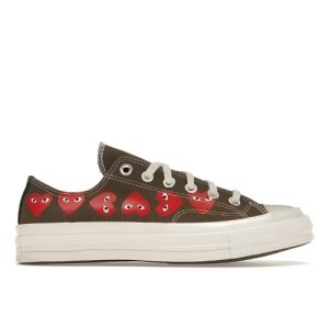 Comme des Garcons x Converse Chuck Taylor All Star 70 oX Multi Heart Green