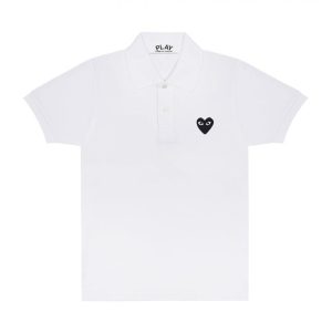 PLAY POLO EMBLÈME NOIR (BLANC)