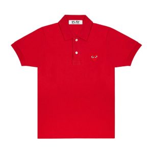 POLO PLAY  EMBLEME ROUGE (ROUGE)