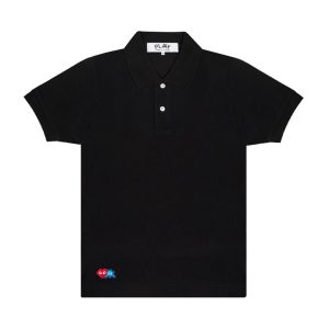 Jouez au Polo Red Invader Heart & Blue Emblem